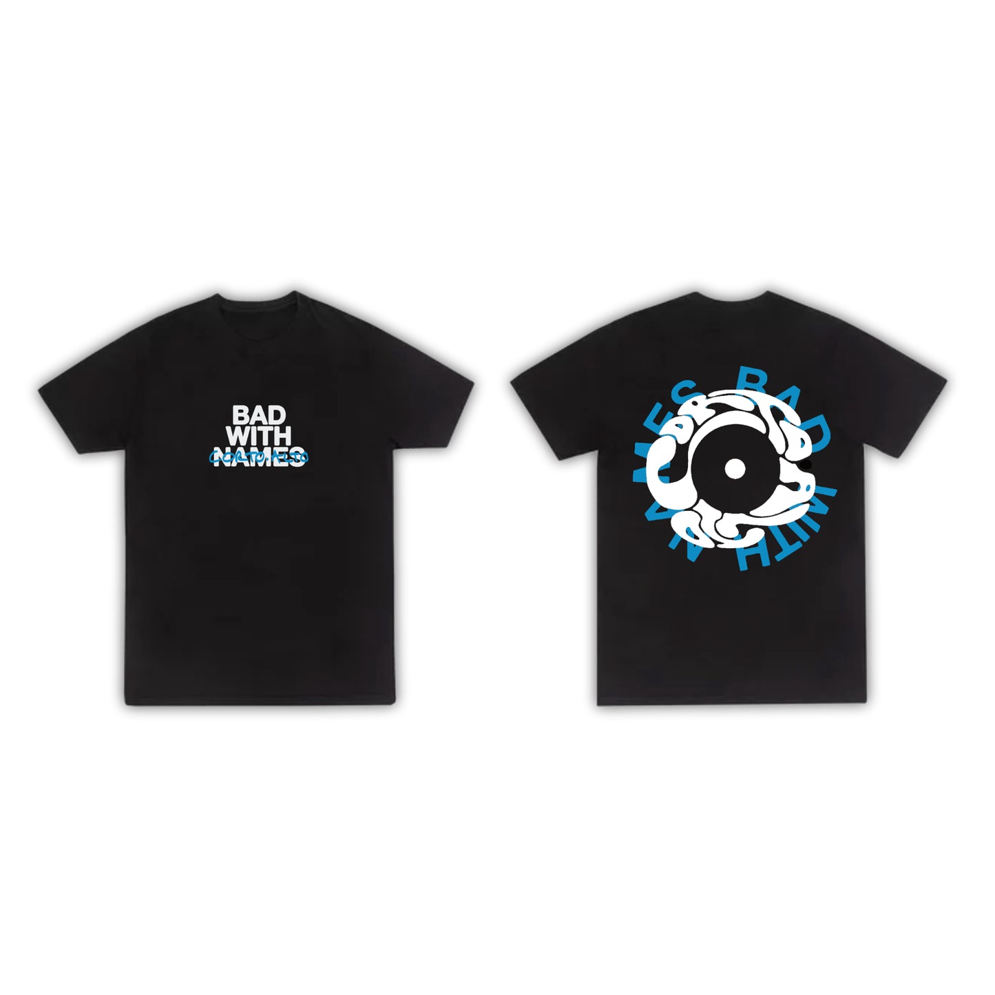 'Bad With Names' Tee - Black